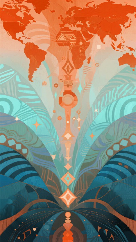 Free Global Cultural Tapestry Image - Global, Geometric, Patterns ...