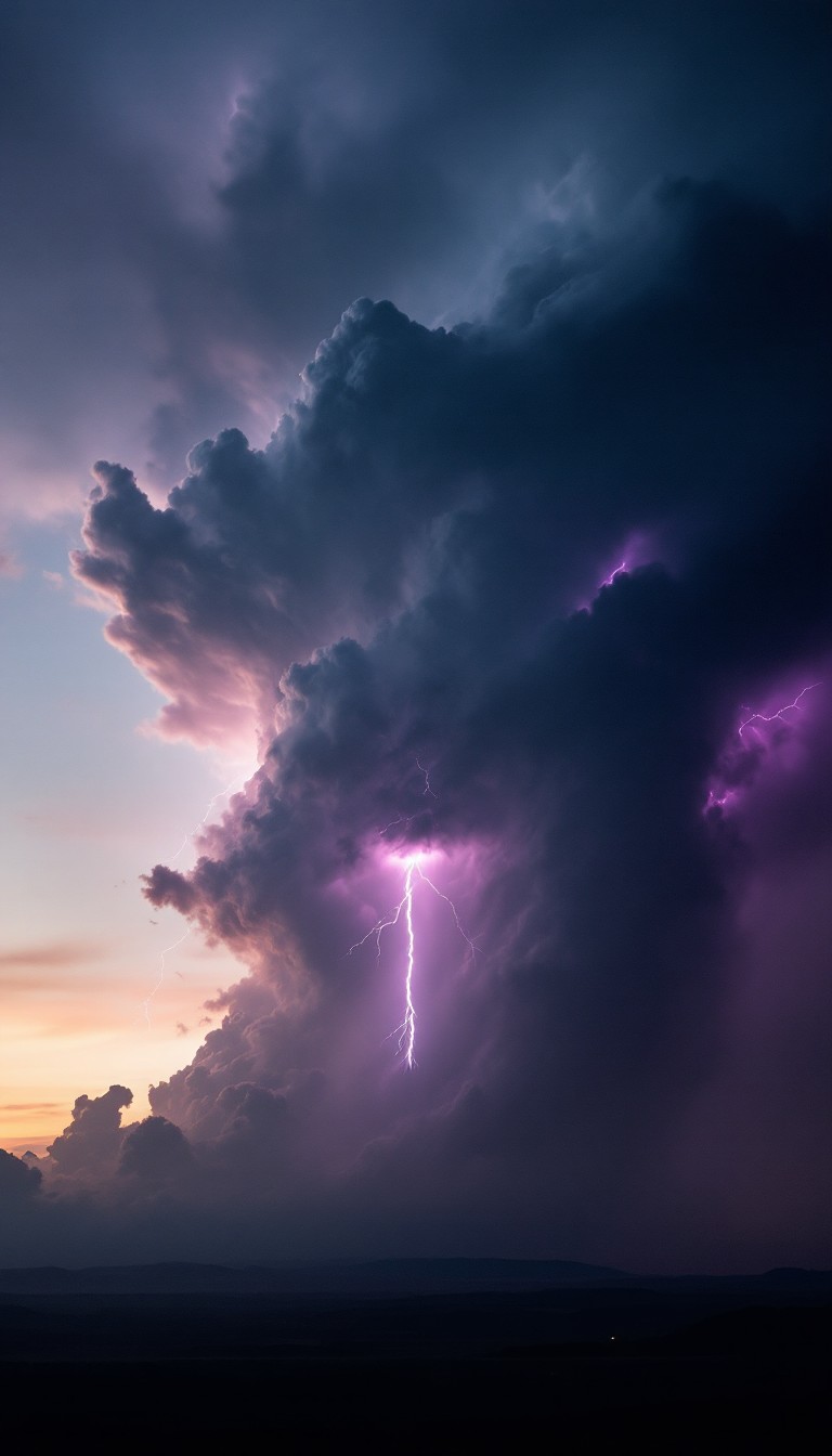 Free Lightning Pierces Storm Image - Lightning, Storm, Thunder ...