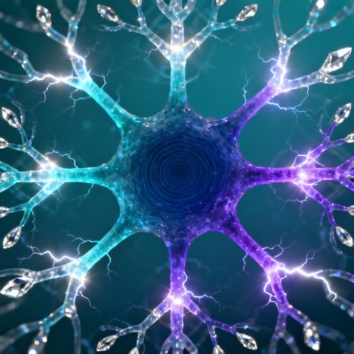 Dendrites Pattern Background Free Luminous Neuron Branches Photo - Neuron, Dendrite, Branching ...