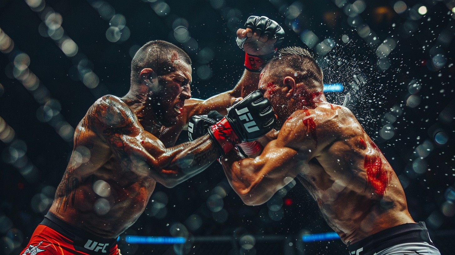 Continuous Fight Free Intense Fighting Moment Image - Mma, Fighters, Combat | Download ...