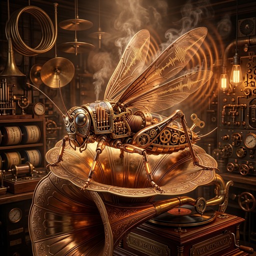 Steam Punk Sound Machine Free Steampunk Sound Creature Image - Steampunk, Mechanical, Cricket ...