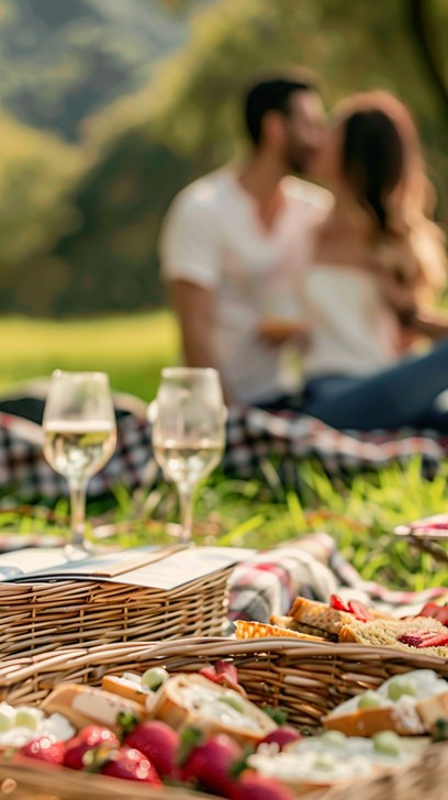 Free Romantic Picnic Setup Image - Picnic, Romance, Garden | Download ...