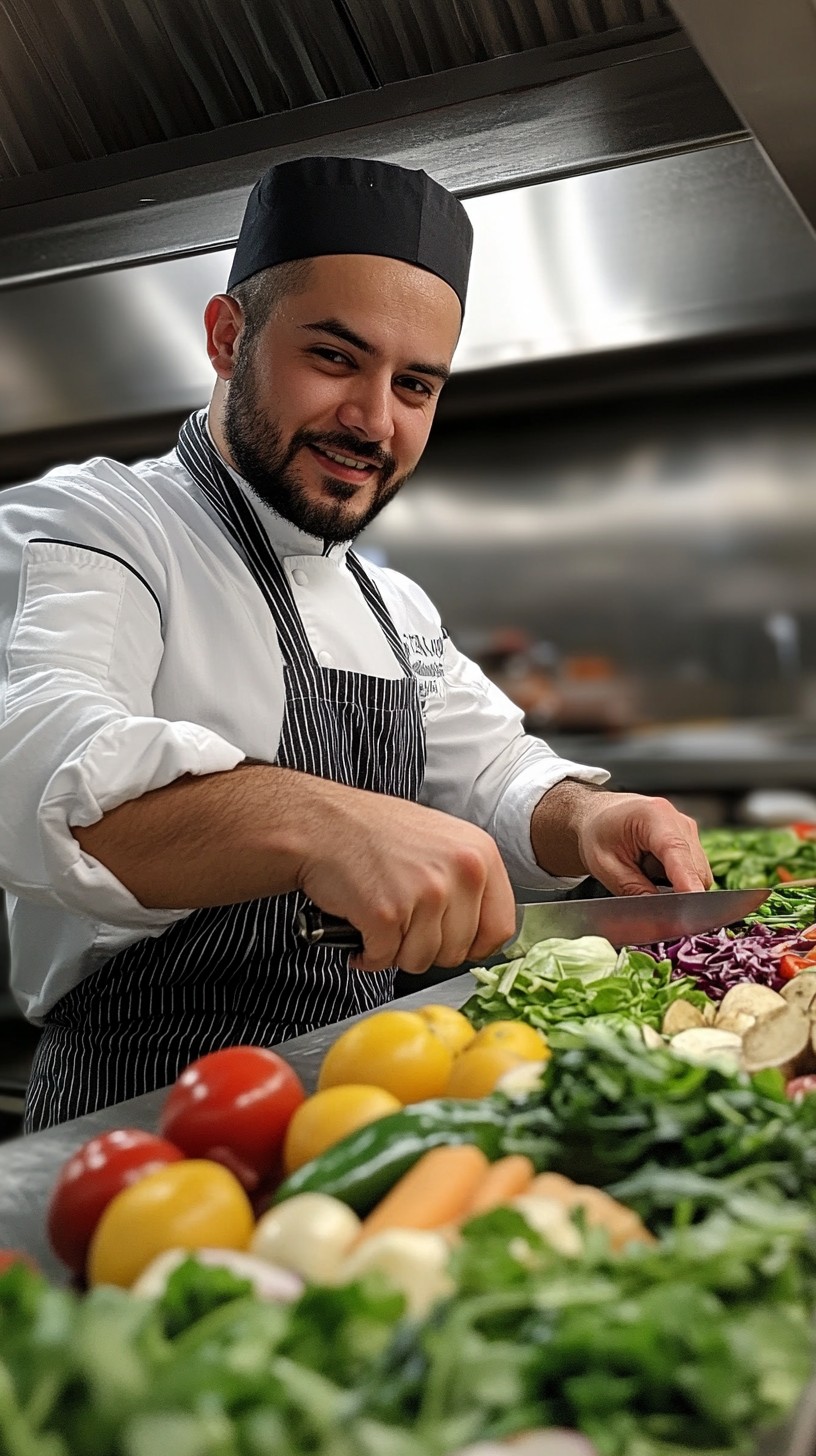 Vegetable Chef Rolesrom Free Chef Prepares Vegetables Image - Chef, Kitchen, Vegetables ...