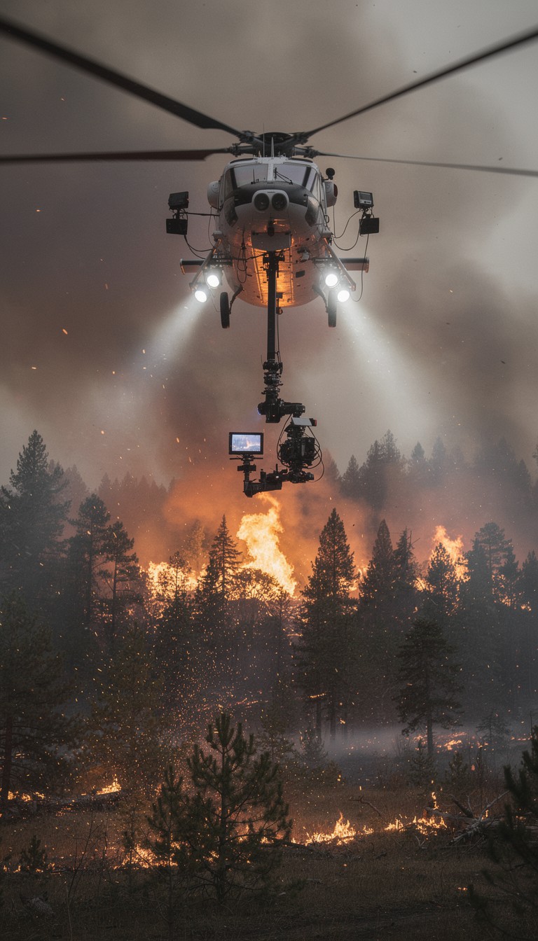 Free Wildfire Aerial Coverage Image - Helicopter, Wildfire, Forest ...