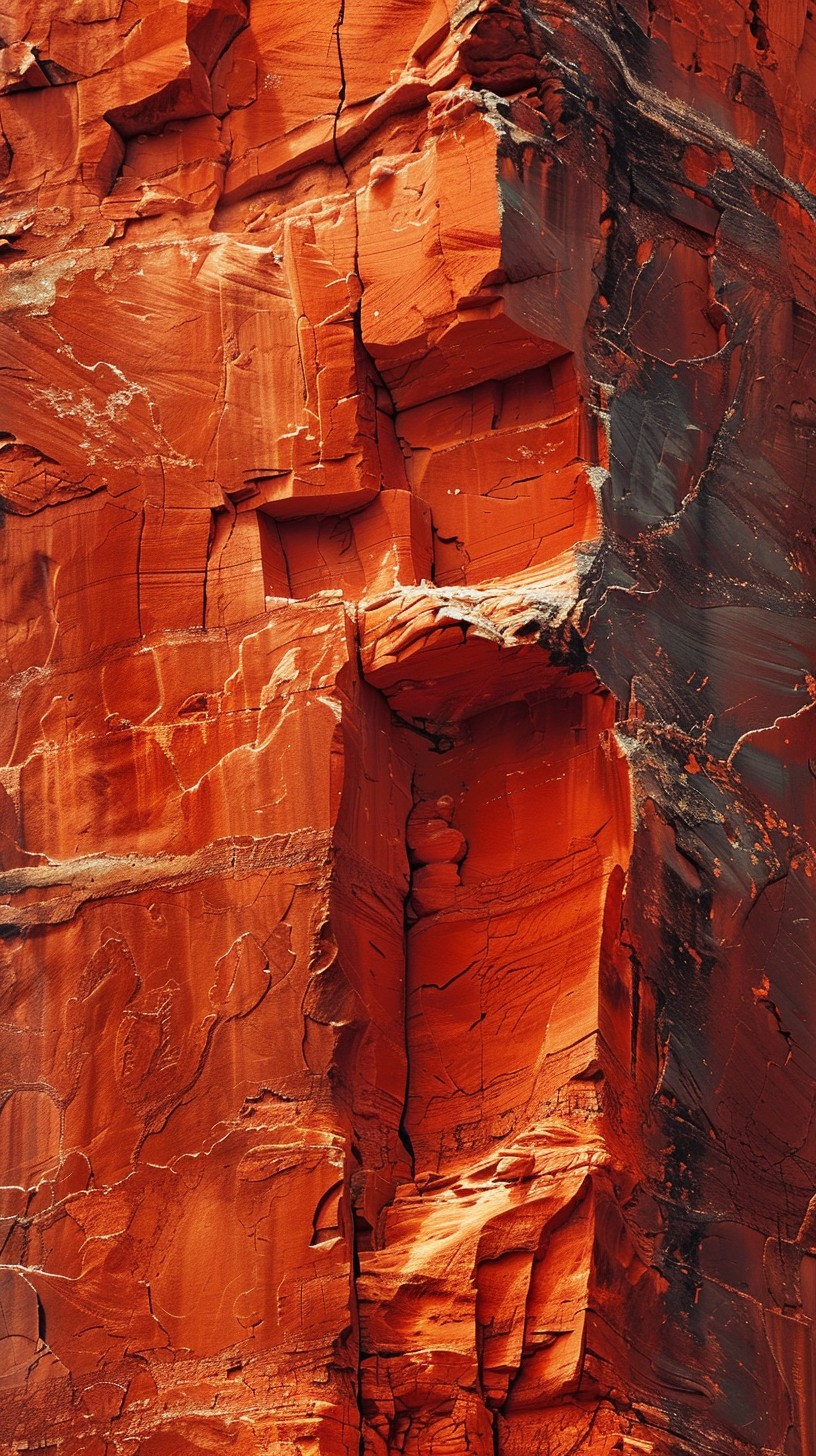 Free Red Rock Detail Image - Rock, Red, Texture | Download at StockCake