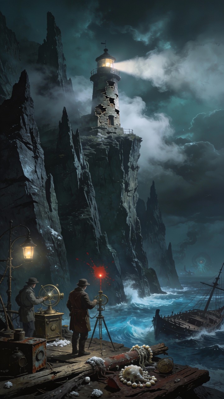 Grotesque Lighthouse Free Gothic Lighthouse Mystery Image - Gothic, Lighthouse, Victorian ...