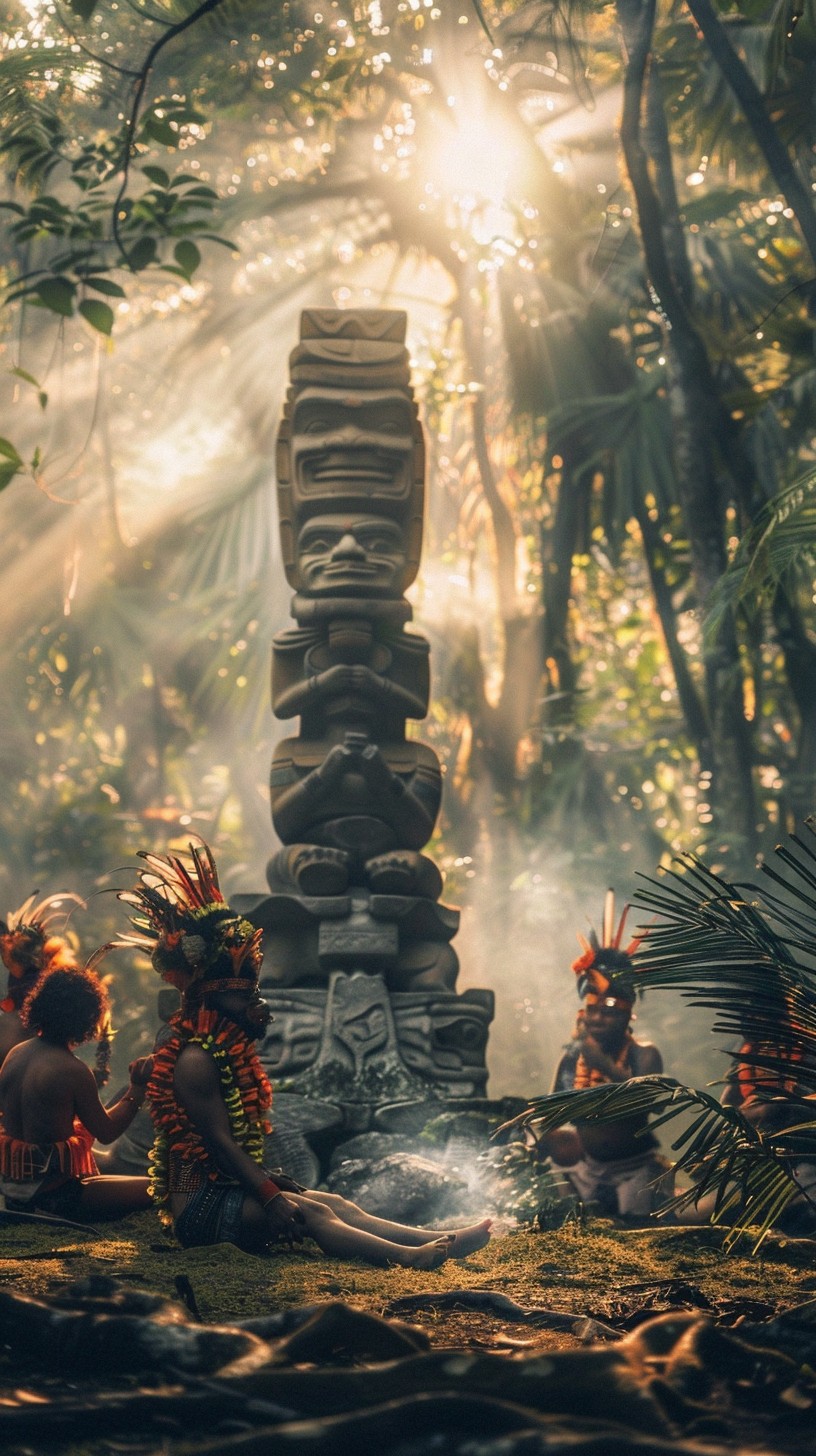 Tribe Rituals For Magic Free Mystical Tribal Ritual Image - Forest, Totem, Ritual | Download at ...