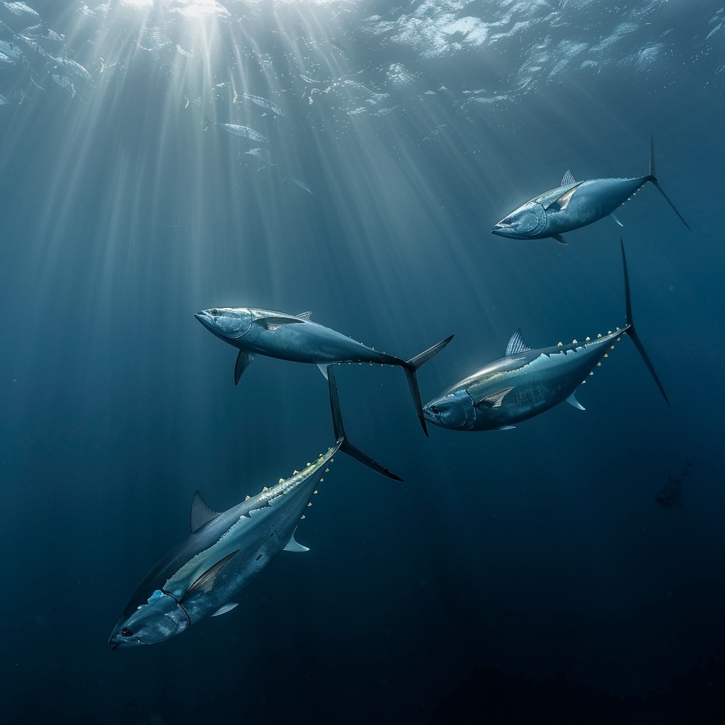 Ocean Raptors Free Majestic Ocean Predators Image - Ocean, Tuna, Sunbeams | Download ...
