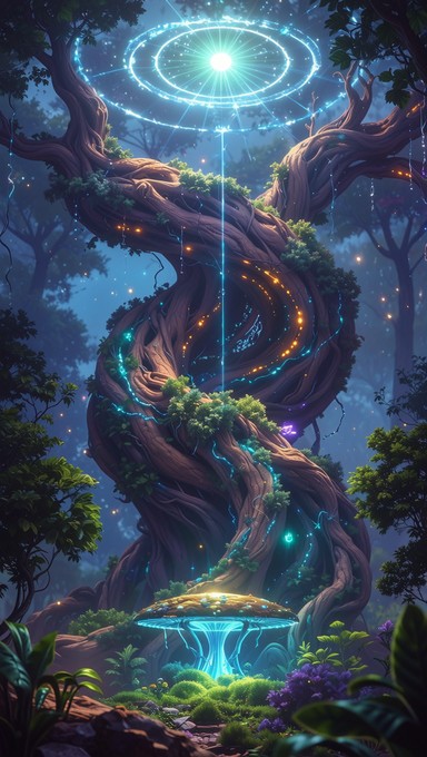 Free Enchanted Forest Guardian Image - Fantasy, Magical, Tree ...