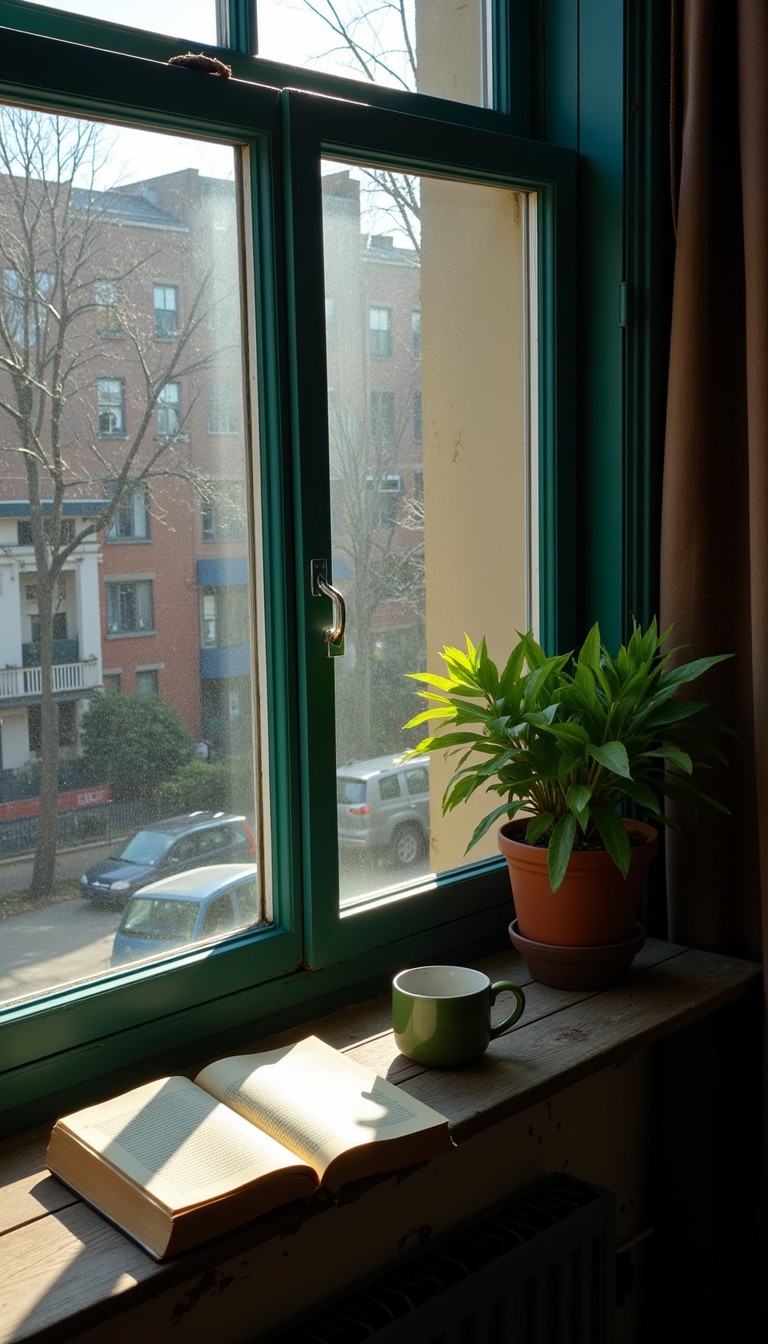 Window Boook Free Peaceful window nook Image - Window, Plant, Book | Download at ...