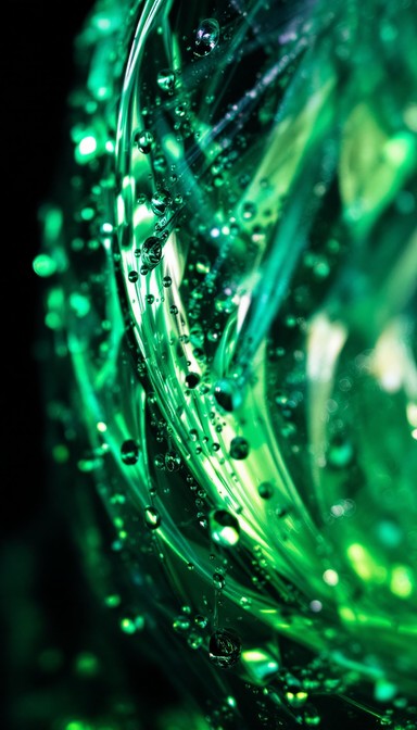 Free Emerald Glass Droplets Image - Macro, Emerald, Glass | Download at ...