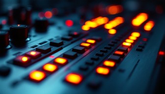 Free Glowing Control Panel Image - Mixer, Controls, Technical ...