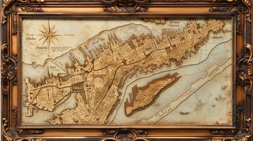 Free Antique Map Framed Image - Map, Antique, Vintage | Download at ...