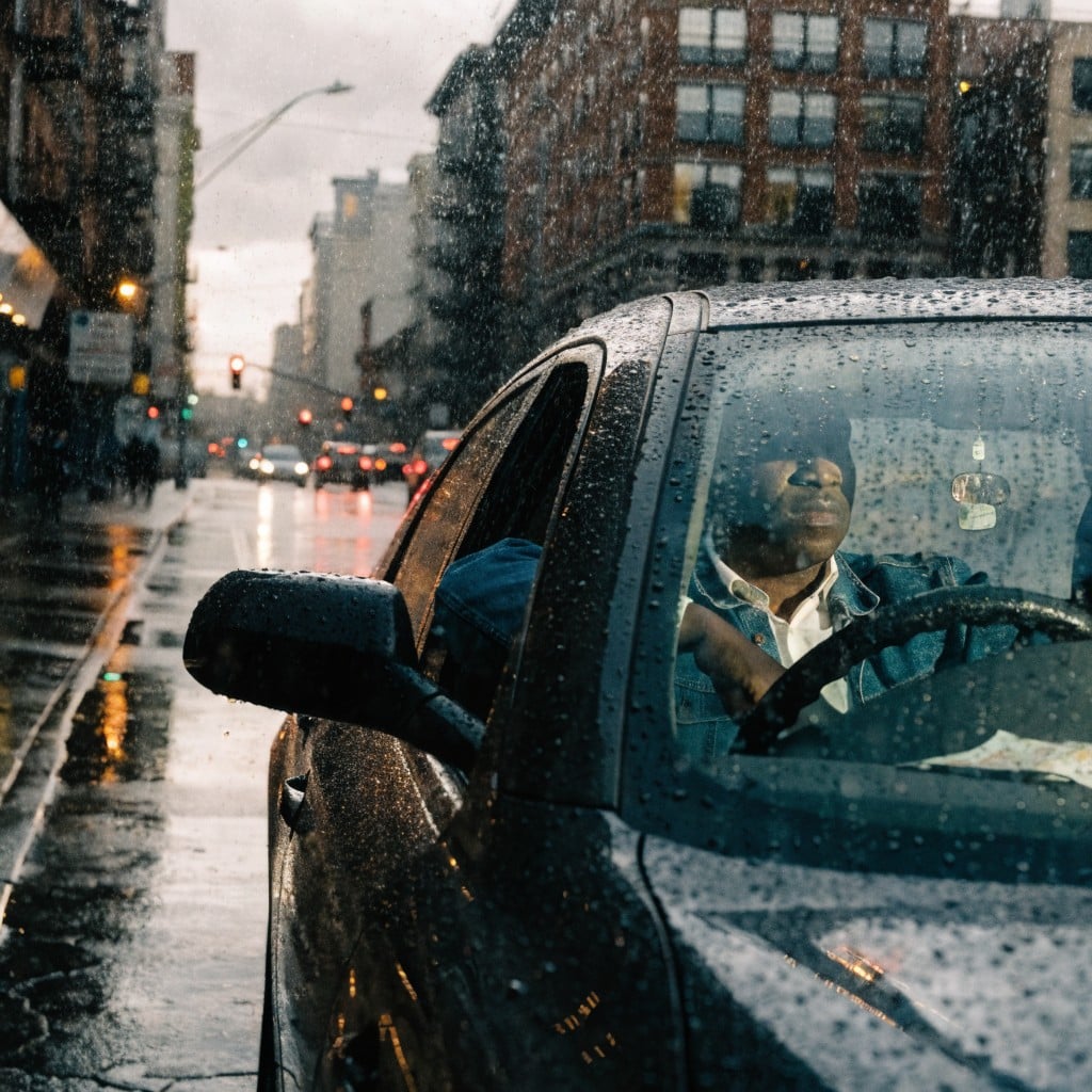Free Rainy Commute Reflection Image - Driver, Commuter, Urban ...