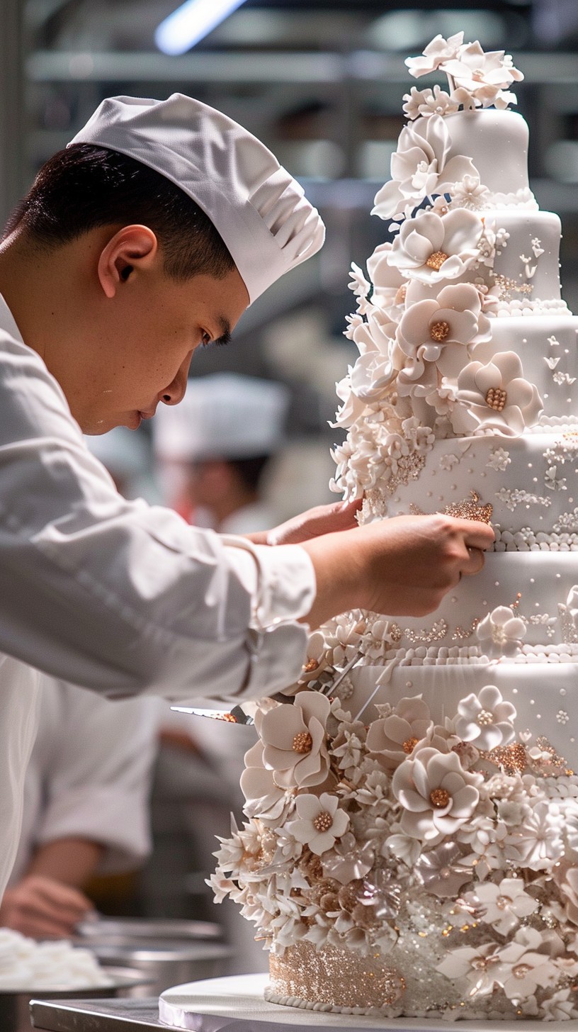 Free Chef Decorating Cake Image - Chef, Cake, Decorating | Download at ...