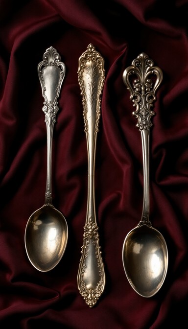 Free Elegant Silver Spoons Image | Download at StockCake