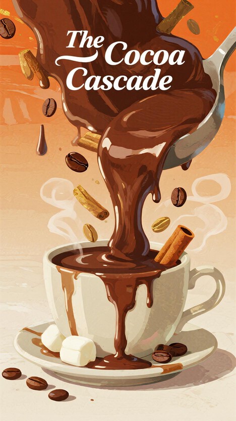 Free Decadent Chocolate Cascade Image - Chocolate, Cocoa, Marshmallows ...