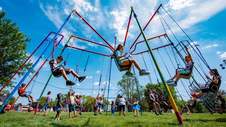 Free Swing High Skyward Image - Swing, Children, Park | Download at ...