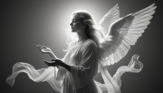 Free Angelic Grace Portrait Image - Angel, Woman, Wings | Download at ...