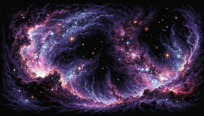 Free Cosmic Pixel Nebula Image - Pixel, Nebula, Space | Download at ...