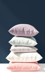 Free Peaceful Pillow Stack Image - Pillow, Cushion, Watercolor ...