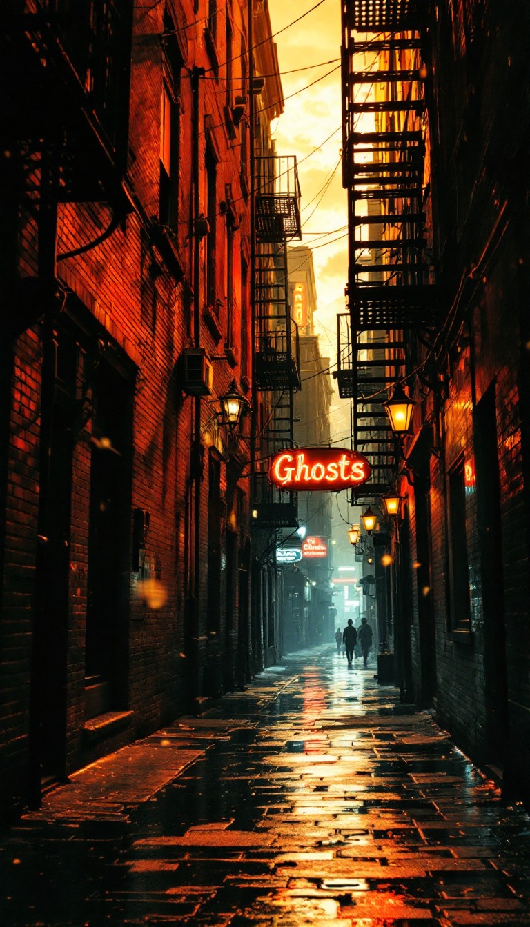 Free Rainy Noir Alley Image - Alleyway, Urban, Noir | Download at StockCake
