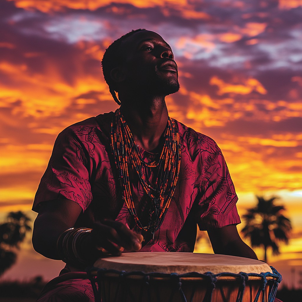 Free Drummer at Sunset Image - Sunset, Drummer, Traditional | Download ...