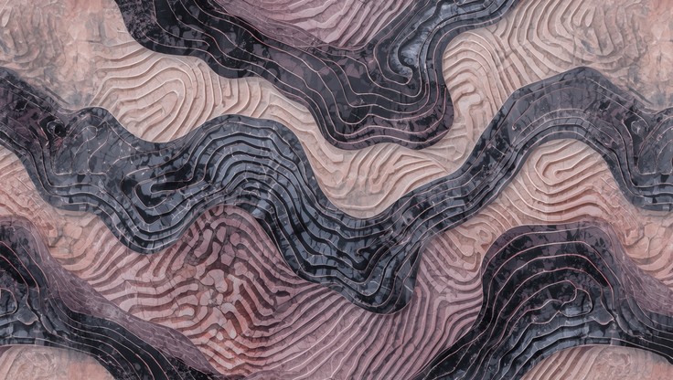 Free Organic Contour Design Photo - Abstract, Biometric, Topographic ...