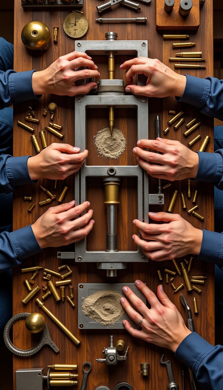 Handgun Loading Free Handloading in Action Image - Ammunition, Brass, Press | Download ...