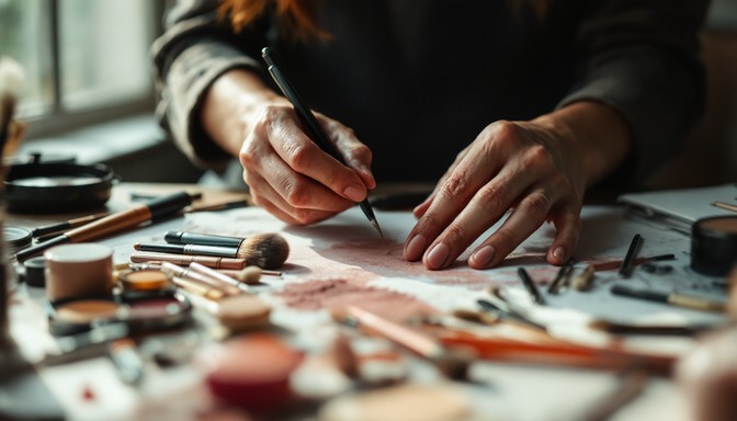 Free Crafting Beauty Tools Image - Artistry, Workspace, Craftsmanship ...