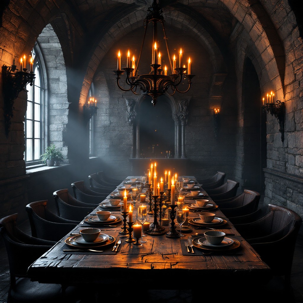 Free Gothic Candlelit Dining Image - Gothic, Medieval, Restaurant ...