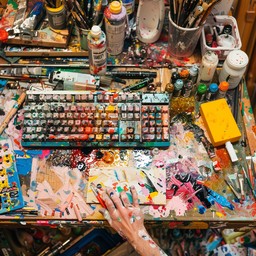 Free Artistic chaos captured Image - Art, Creativity, Mess | Download ...