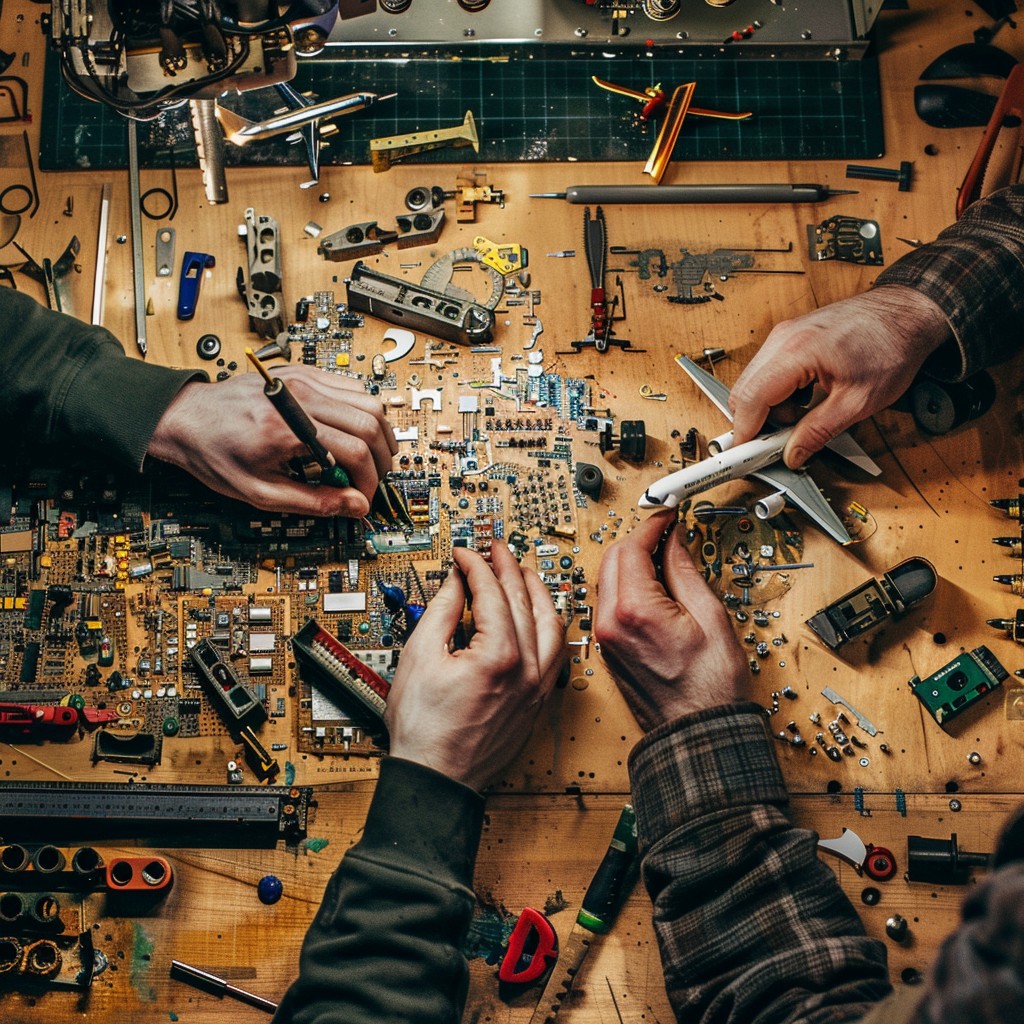 Free Inventive Collaboration Session Image - Electronics, Workshop ...