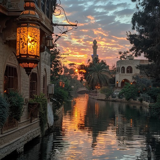 Free Sunset Riverside Glow Image - Sunset, River, Lantern | Download at ...
