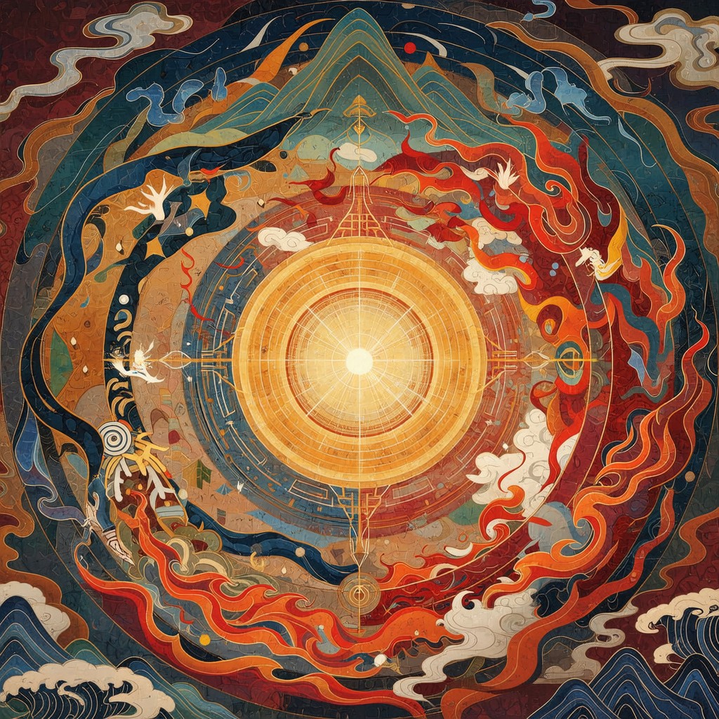 Free Cosmic Elemental Balance Image - Mandala, Cosmic, Elemental ...