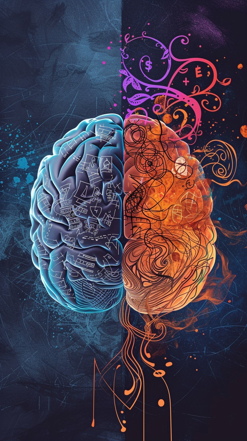 Free Creative Mind Illustration Image - Brain, Creativity, Logic ...