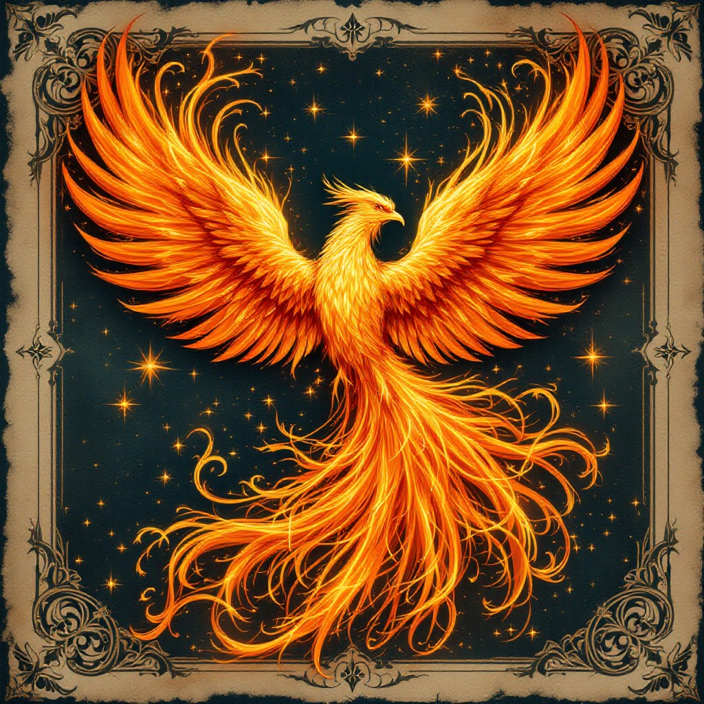 Free Phoenix Rising Majestically Photo - Phoenix, Firebird, Vintage ...