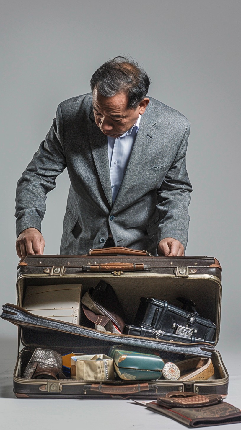 Suitacase Packing Free Packing Suitcase Thoroughly Image - Man, Suitcase, Packing ...