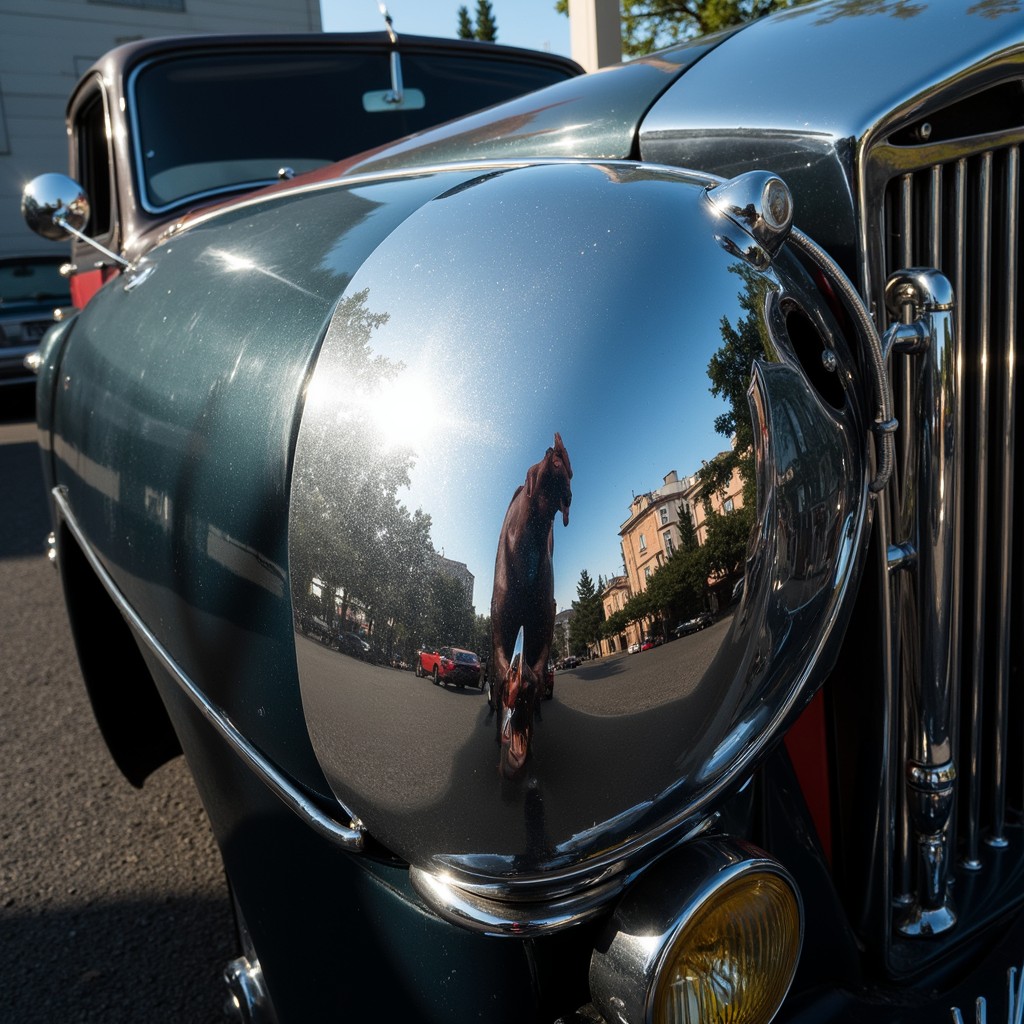 Free Polished chrome reflection Image - Chrome, Reflection, Vintage ...