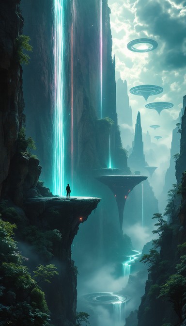 Free Alien Waterfall Wonder Image - Alien, Waterfall, Explorer ...