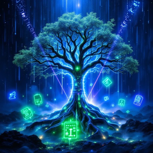 Free Digital Tree Awakening Image | Download at StockCake