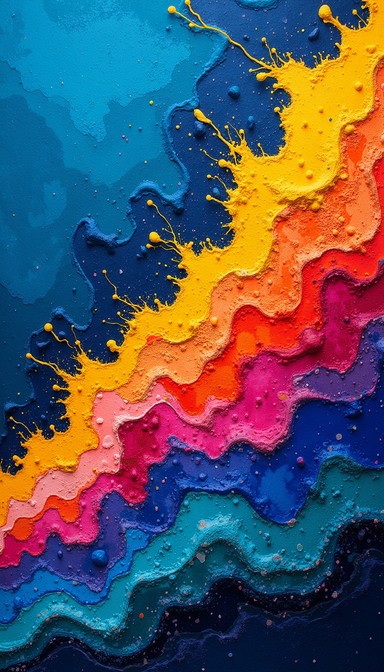 Free Vibrant Color Waves Image - Abstract, Waves, Colorful | Download ...