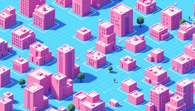 Free Isometric City Blueprint Image - Isometric, Urban, Blueprint ...