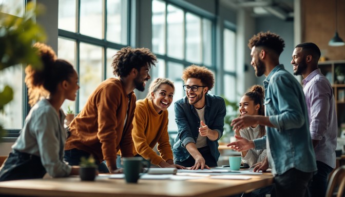 Free Diverse Team Brainstorming Image - Collaboration, Brainstorming ...