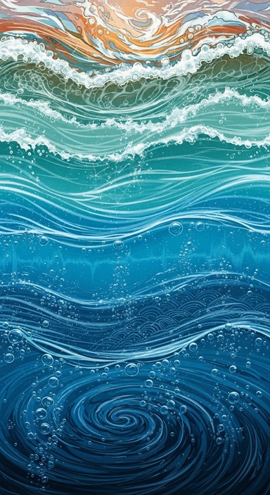Free Ocean Depths Flow Image - Ocean, Abstract, Water | Download at ...