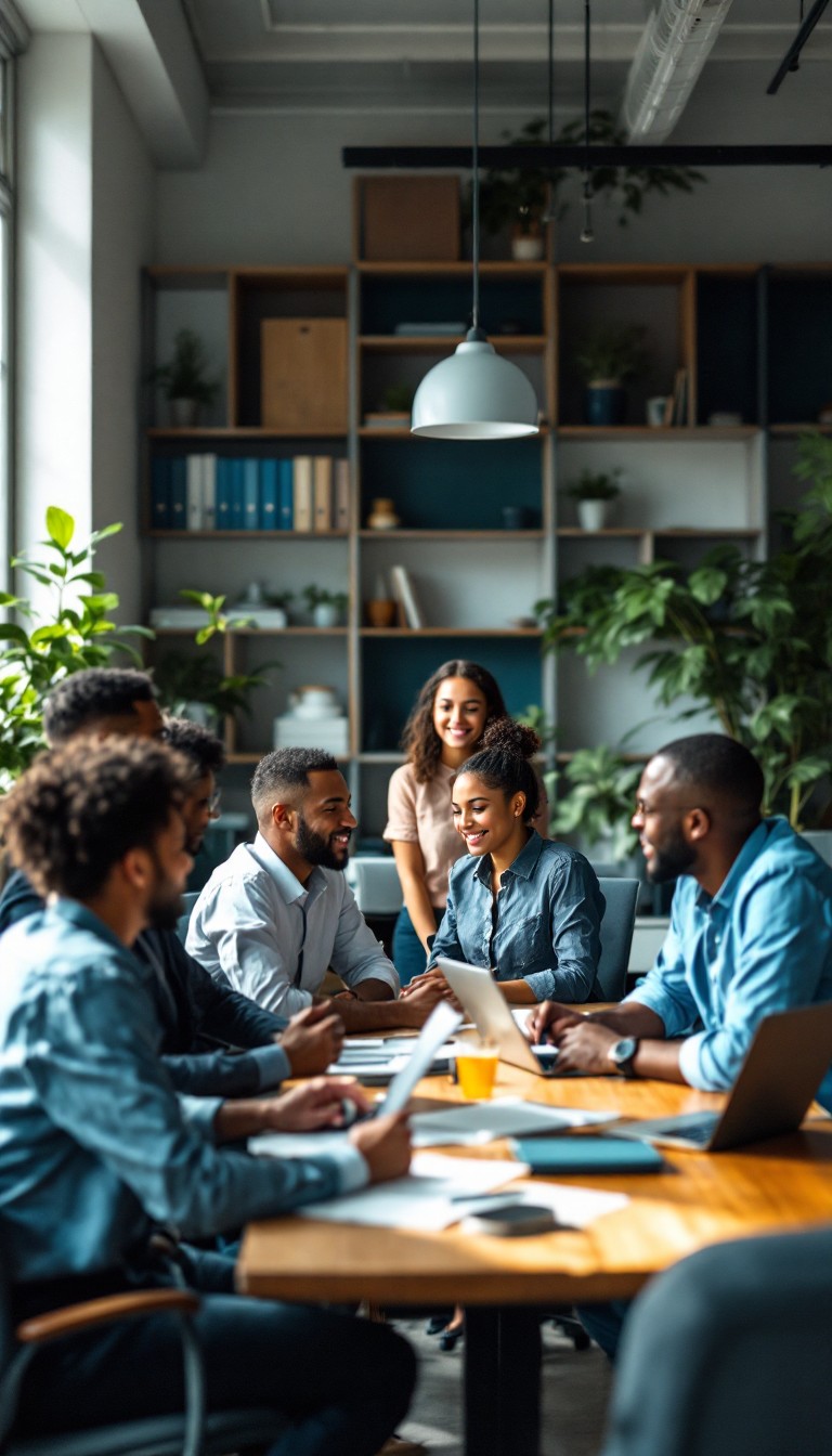 Free Collaborative Office Meeting Image - Collaboration, Office ...