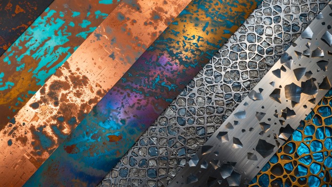 Free Metallic Texture Panorama Image - Metallic, Texture, Copper ...