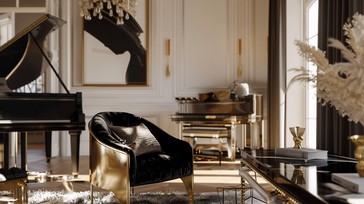 Free Elegant Music Room Image - Luxury, Music, Piano | Download at ...