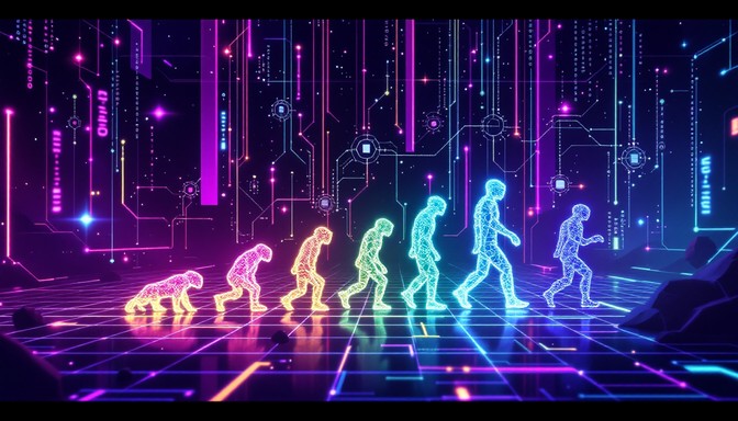 Free Digital Evolution Chamber Image - Evolution, Digital, Pixel ...
