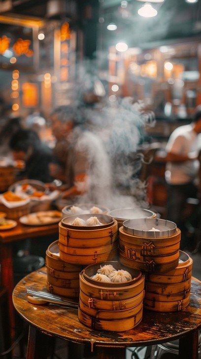 Free Steaming Dim Sum Image | Download at StockCake